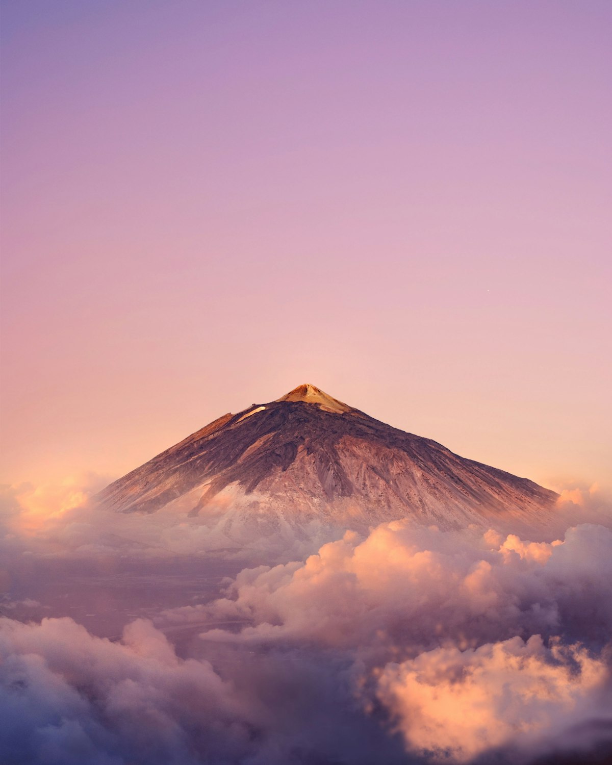 El Teide al atardecer